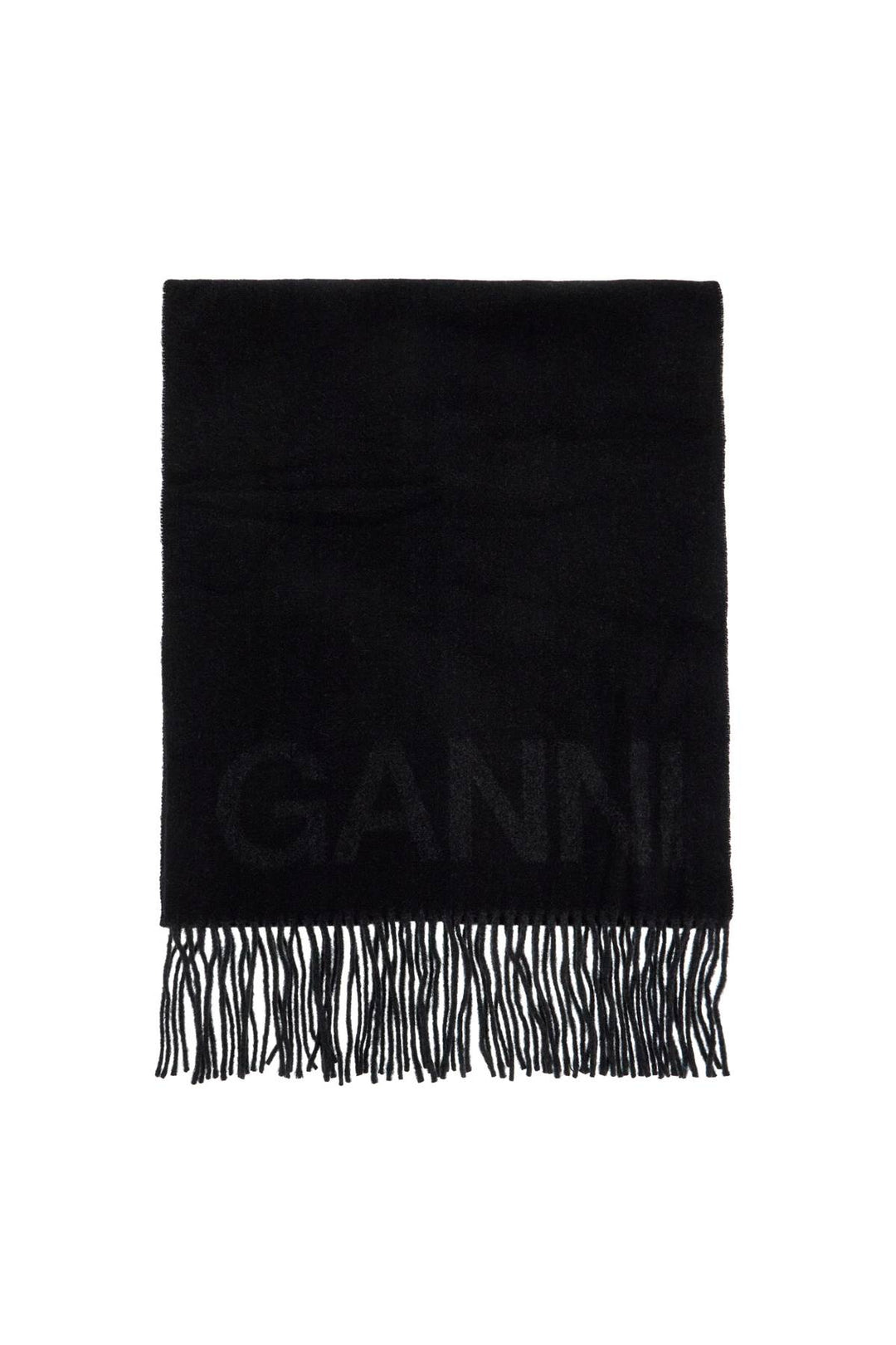 logo lettering scarf-0