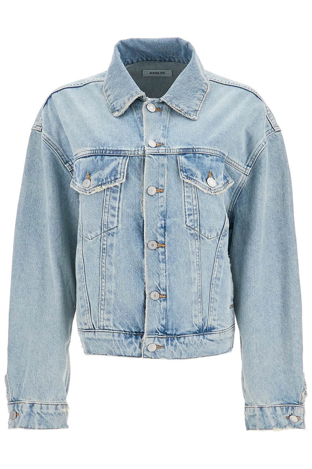 denim dalton balloon jacket with-0