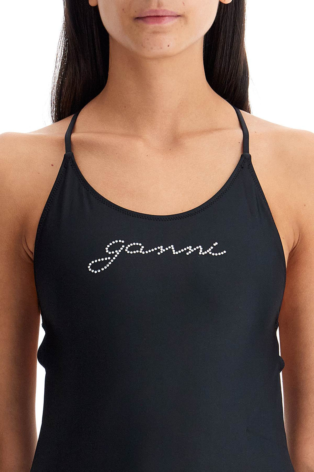 one-piece swimsuit with logo-3