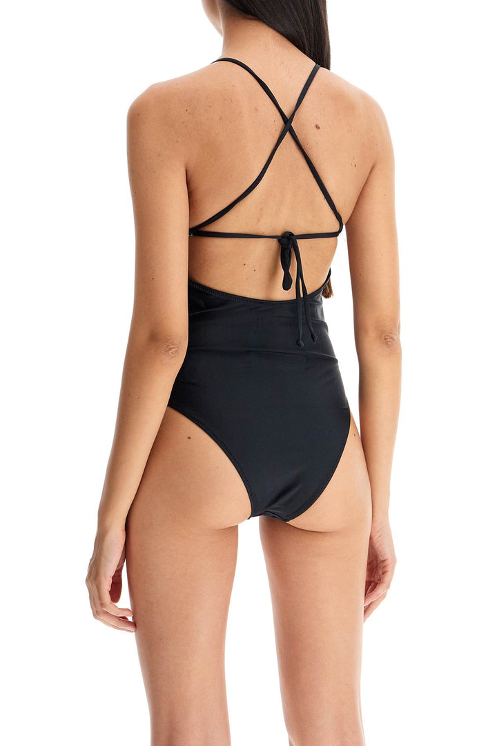 one-piece swimsuit with logo-2