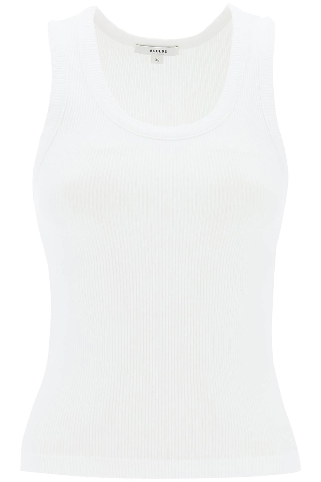 poppy ribbed tank top-0