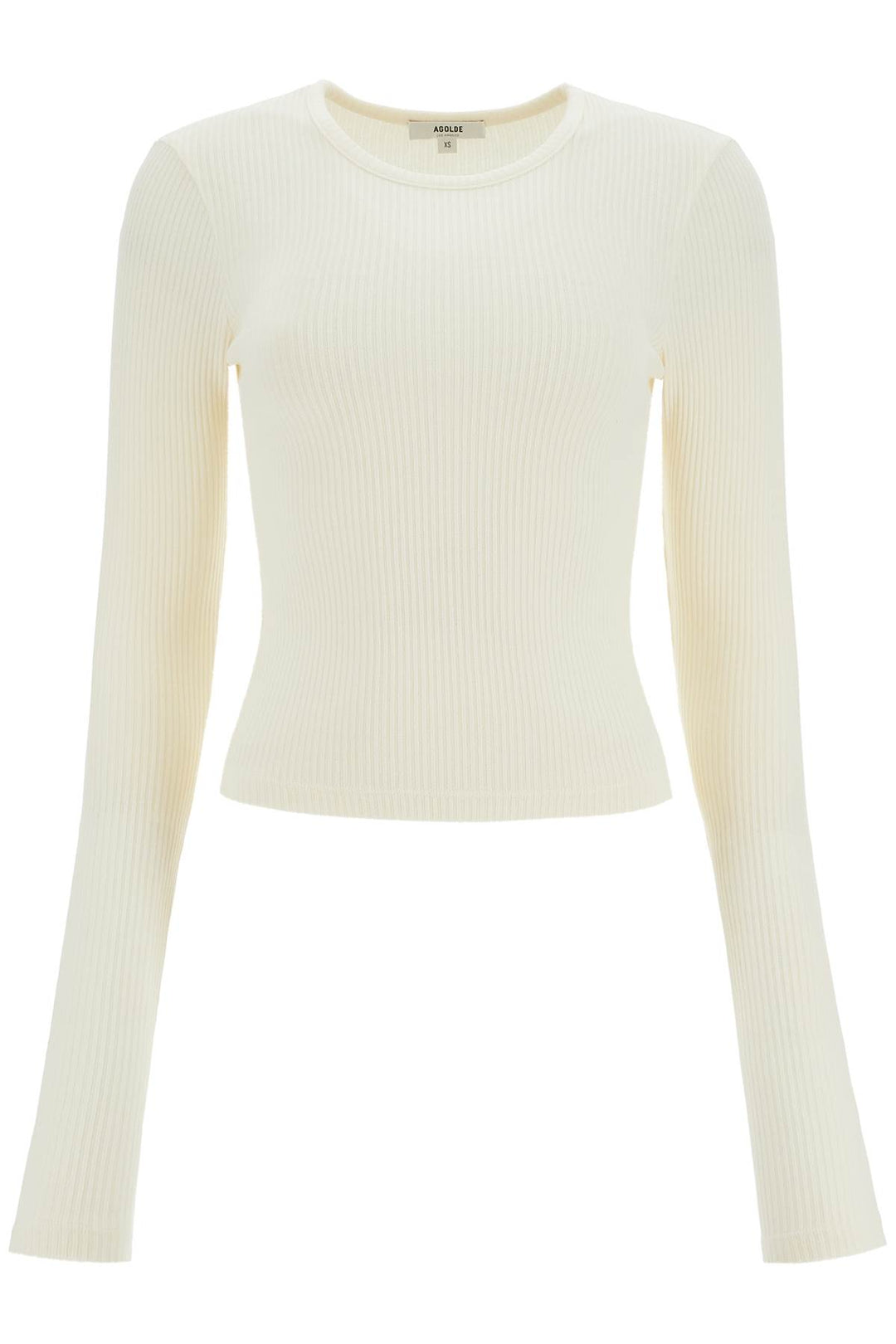 fitted long-sleeved top by-0