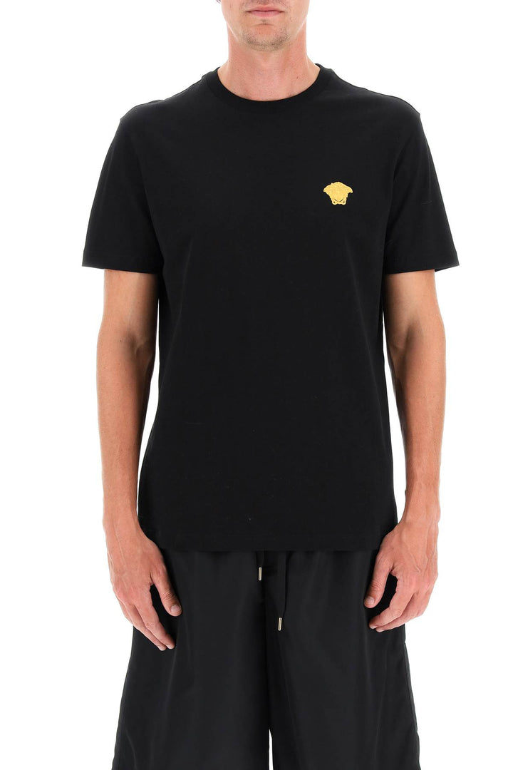 medusa embroidered t-shirt-1