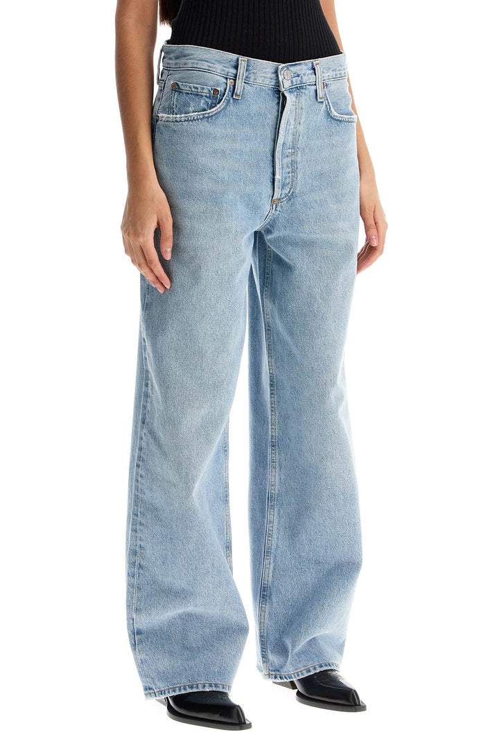 low slung baggy jeans-1