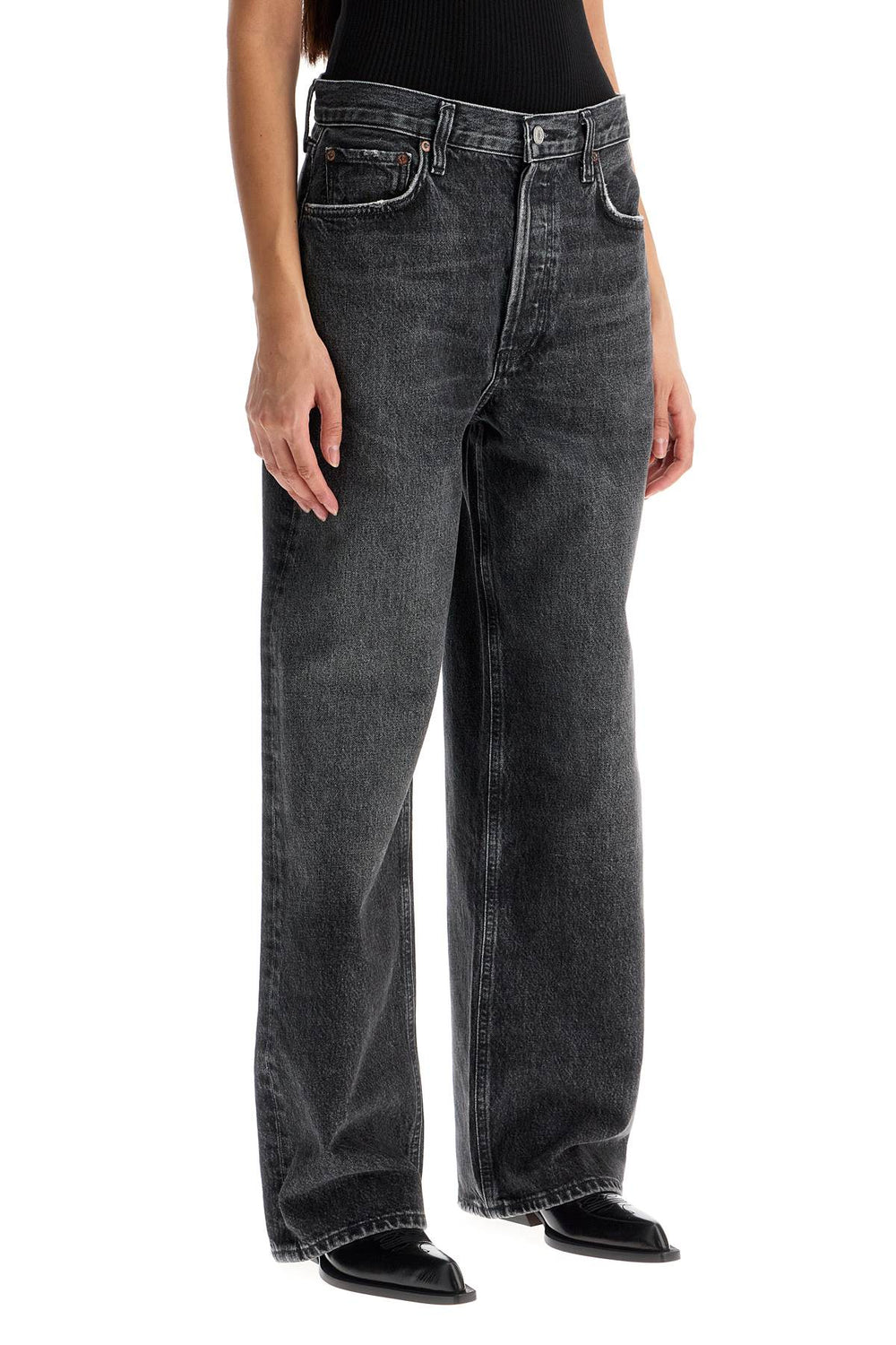 low-slung baggy jeans-1