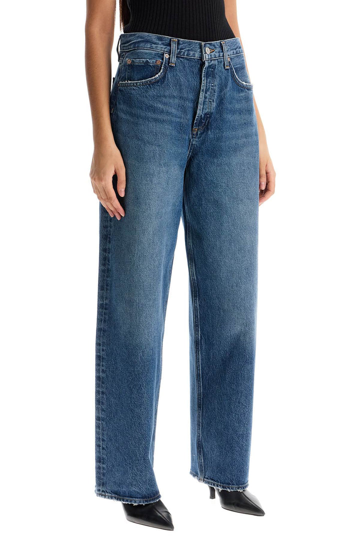 low slung baggy jeans-1