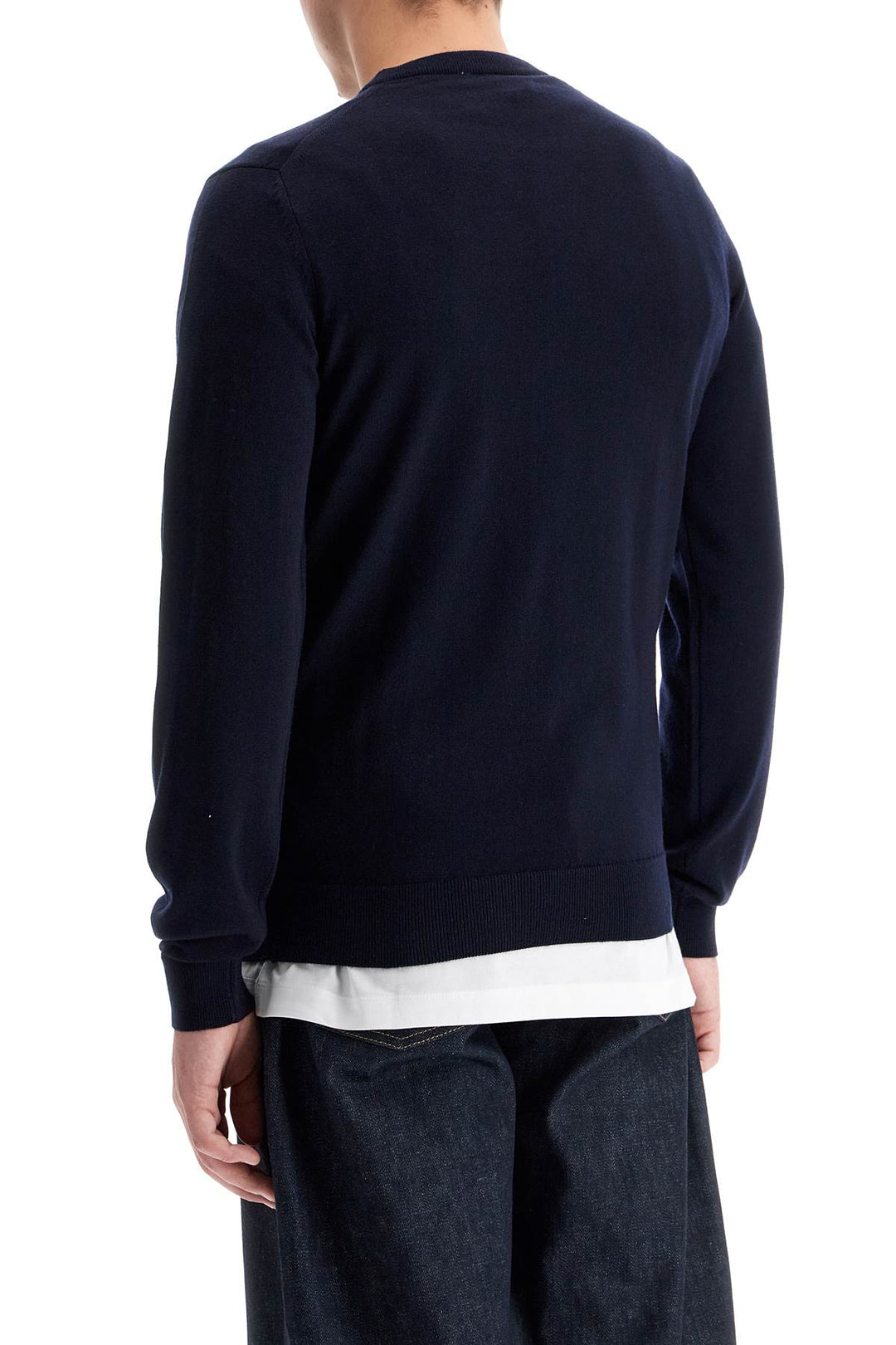 wool crewneck pullover-2