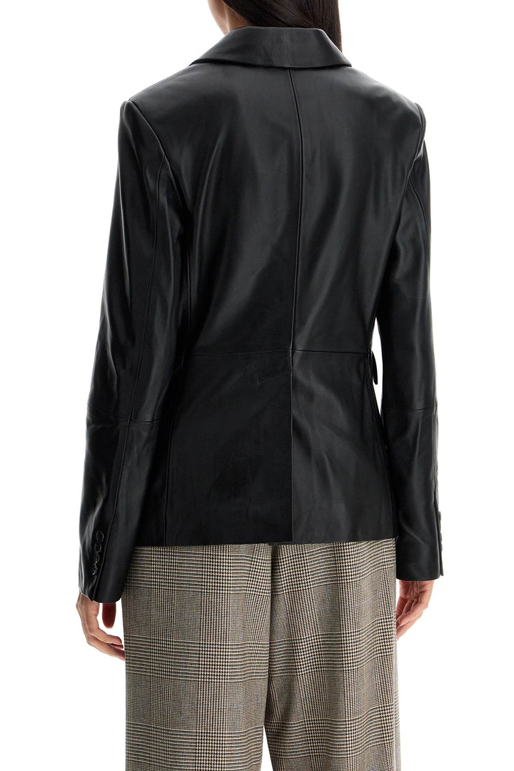 aldo leather blazer-2