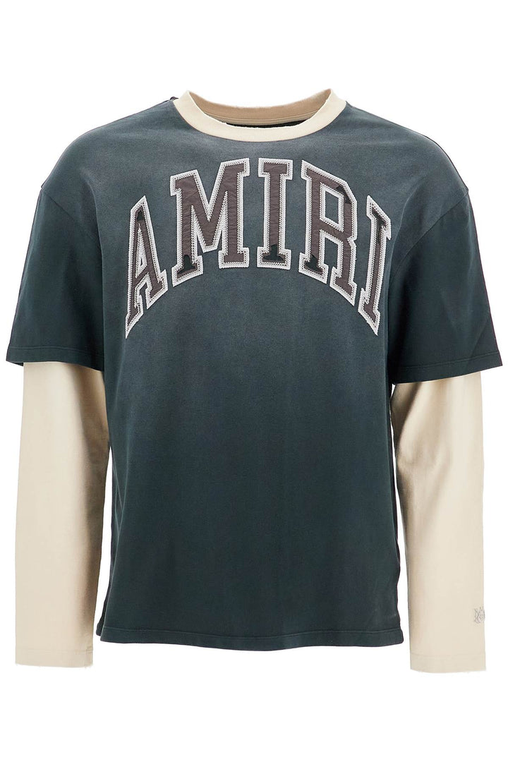 "amiri vintage long sleeve t-0