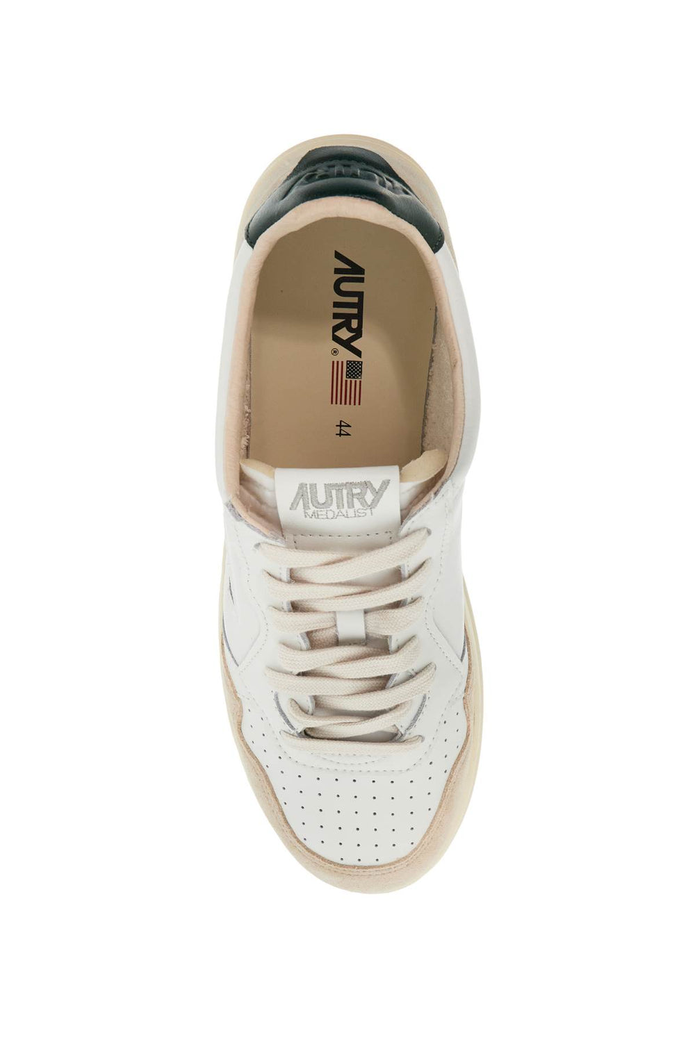 leather medalist low sneakers-1