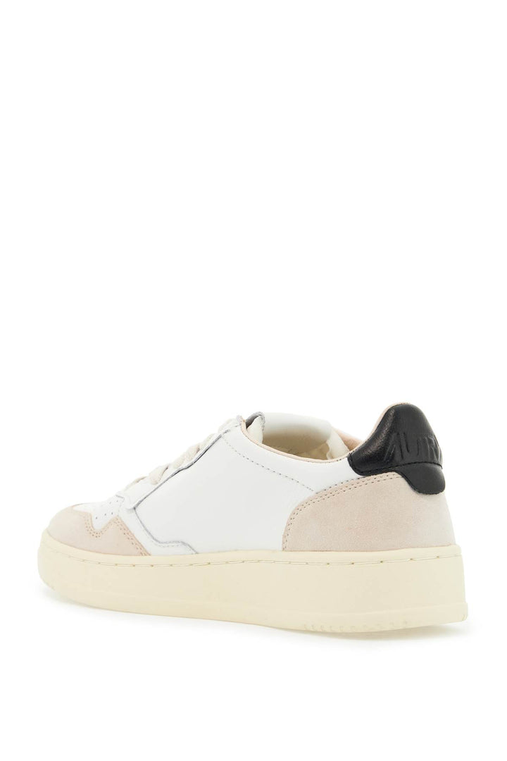 leather medalist low sneakers-2