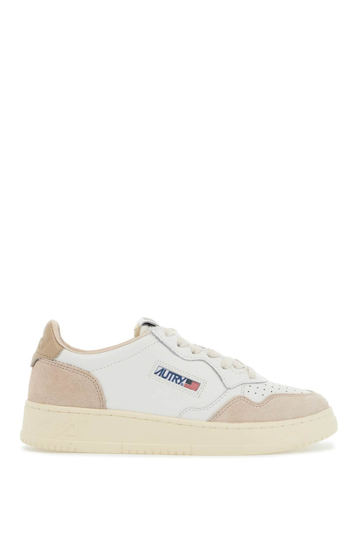 leather medalist low sneakers-0