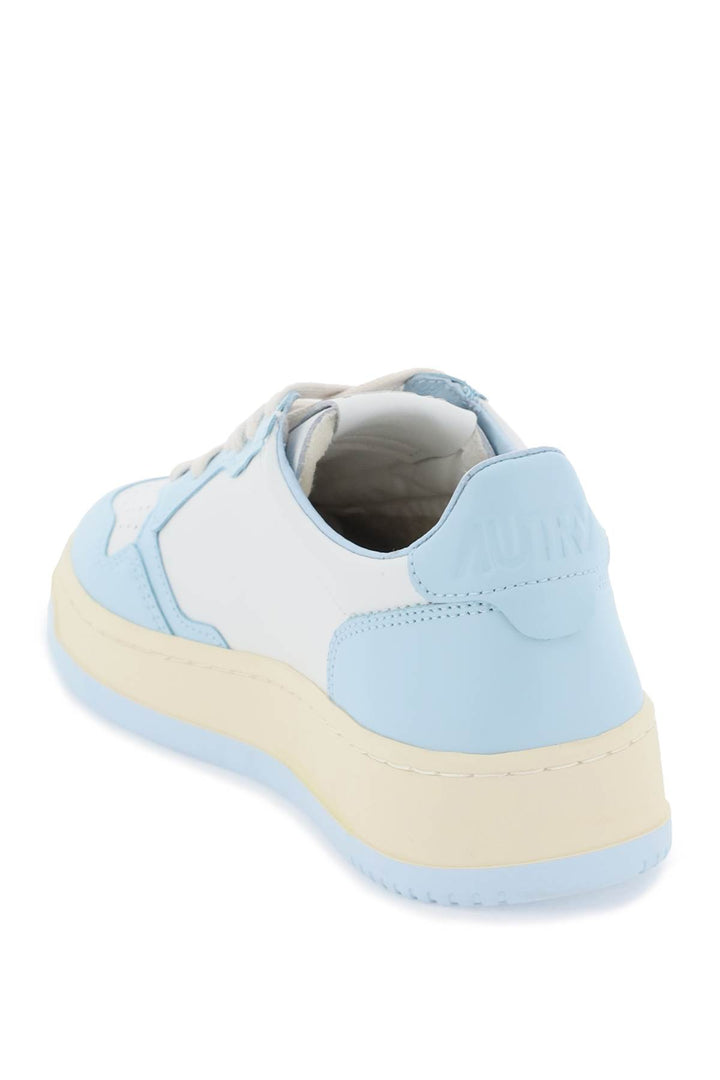 leather medalist low sneakers-2