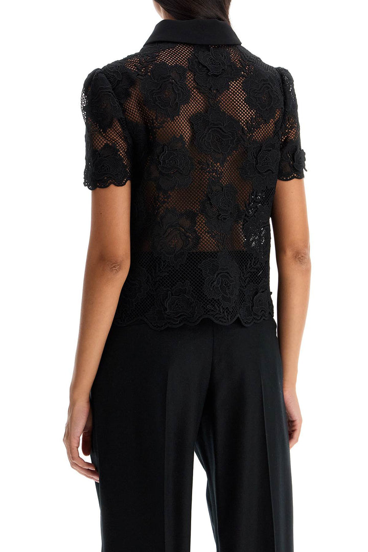 lace top with buttons.-2