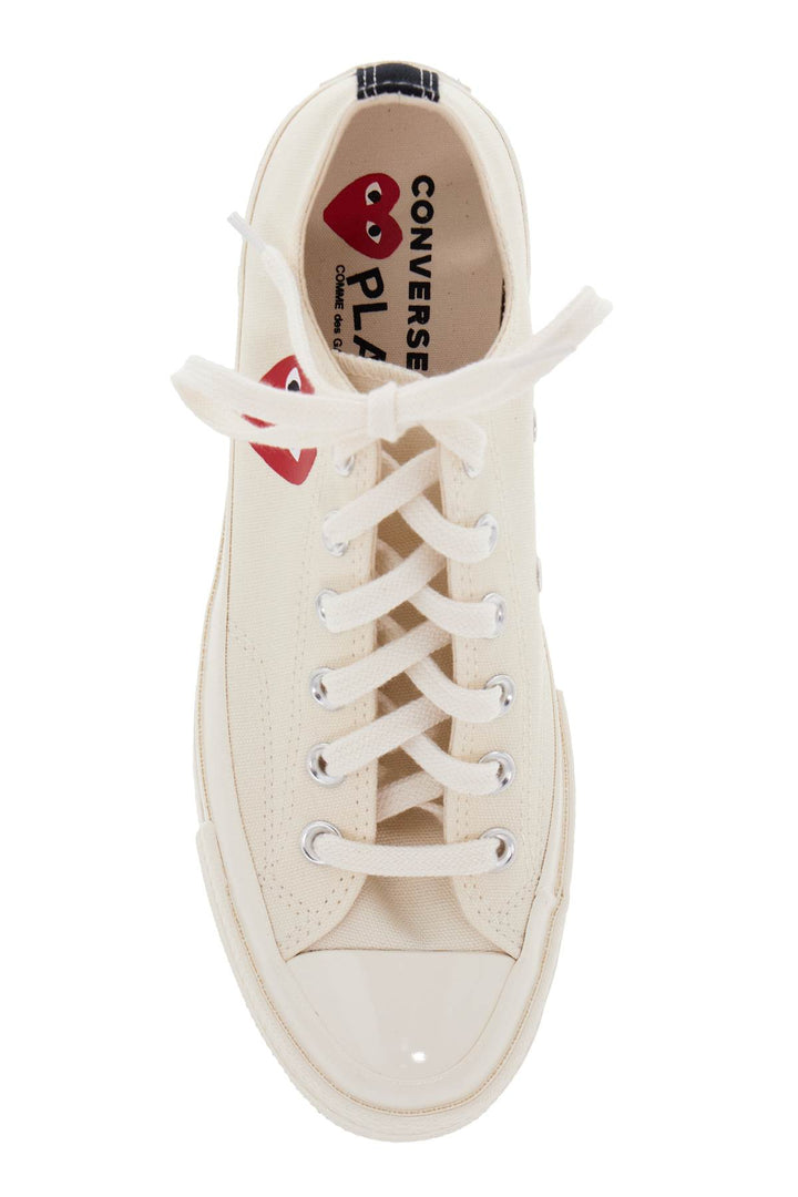 chuck 70 low-top sneakers comme des garçons play x converse-1