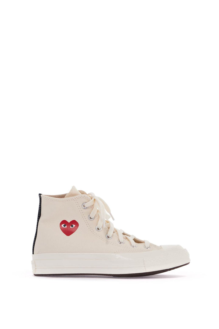 comme des garçons play x converse sneakers hi-top 70 chuck-0