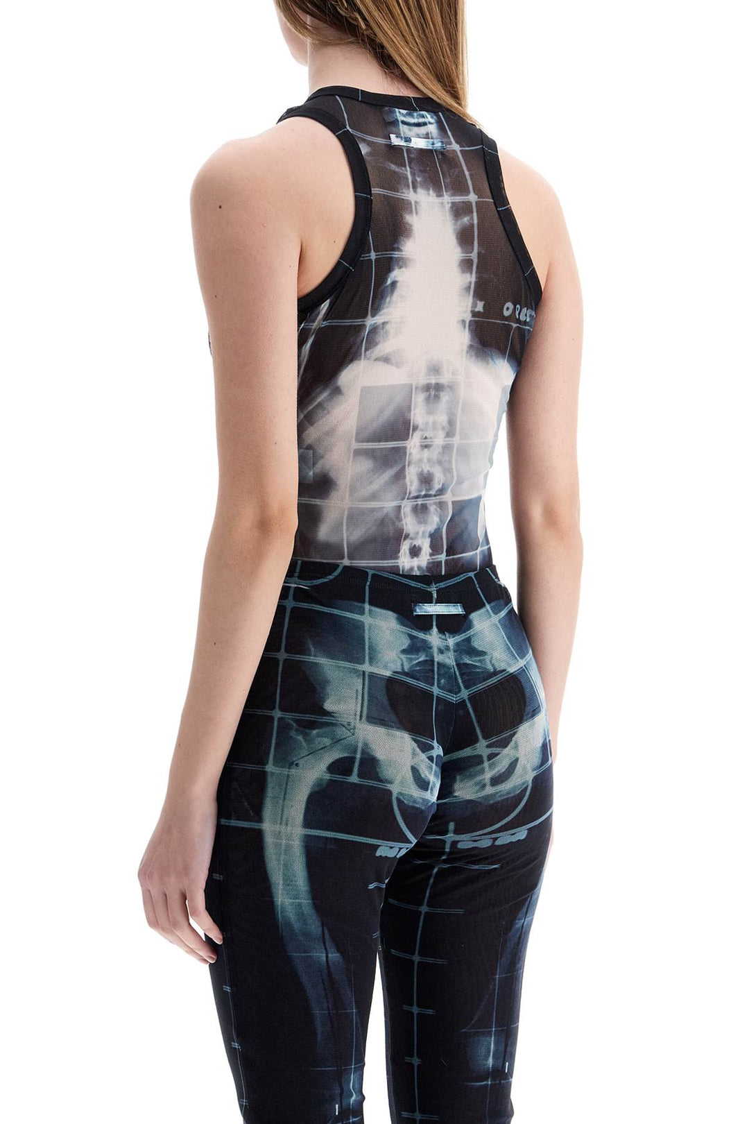 body in black polyamide with x-ray print-2