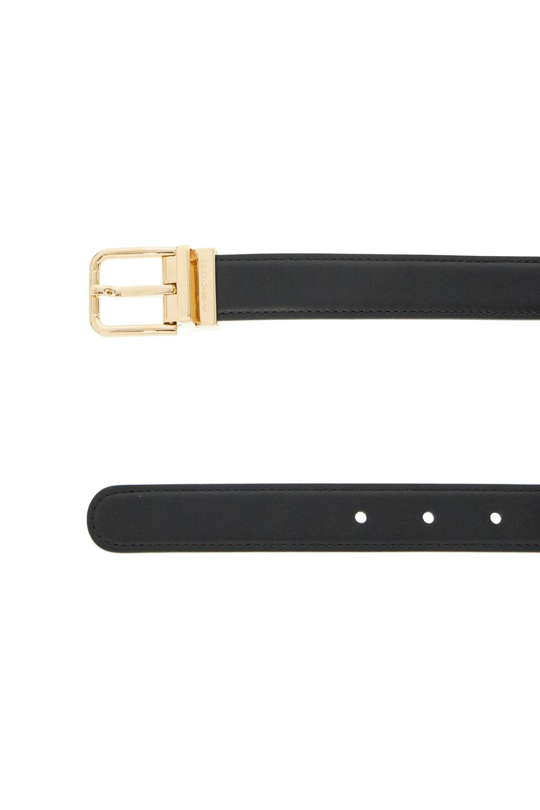 smooth leather dg belt with 8-1