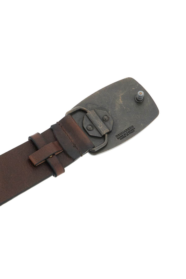 "vintage belt with buckle-2