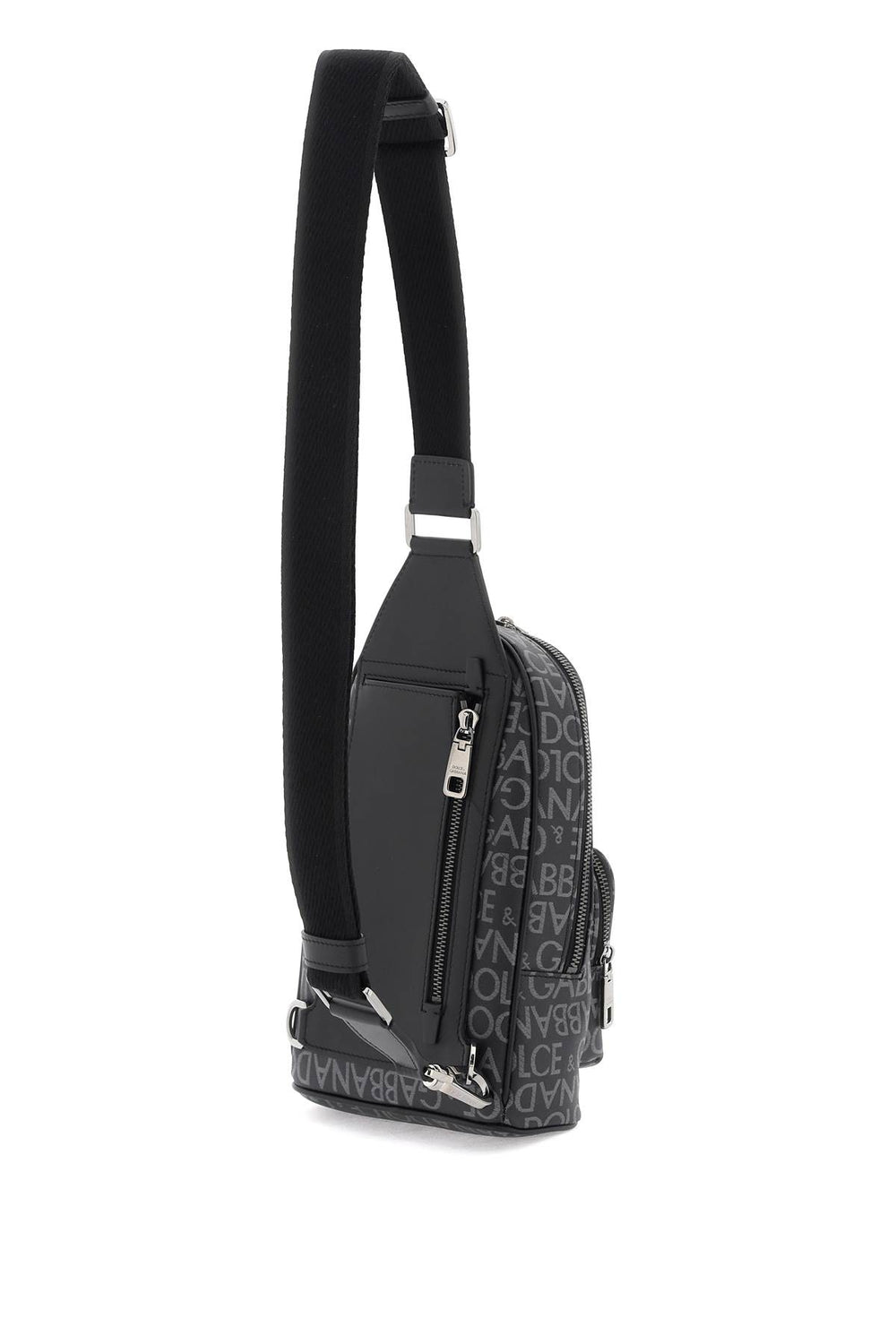 crossbody beltpack with all-over logo-1