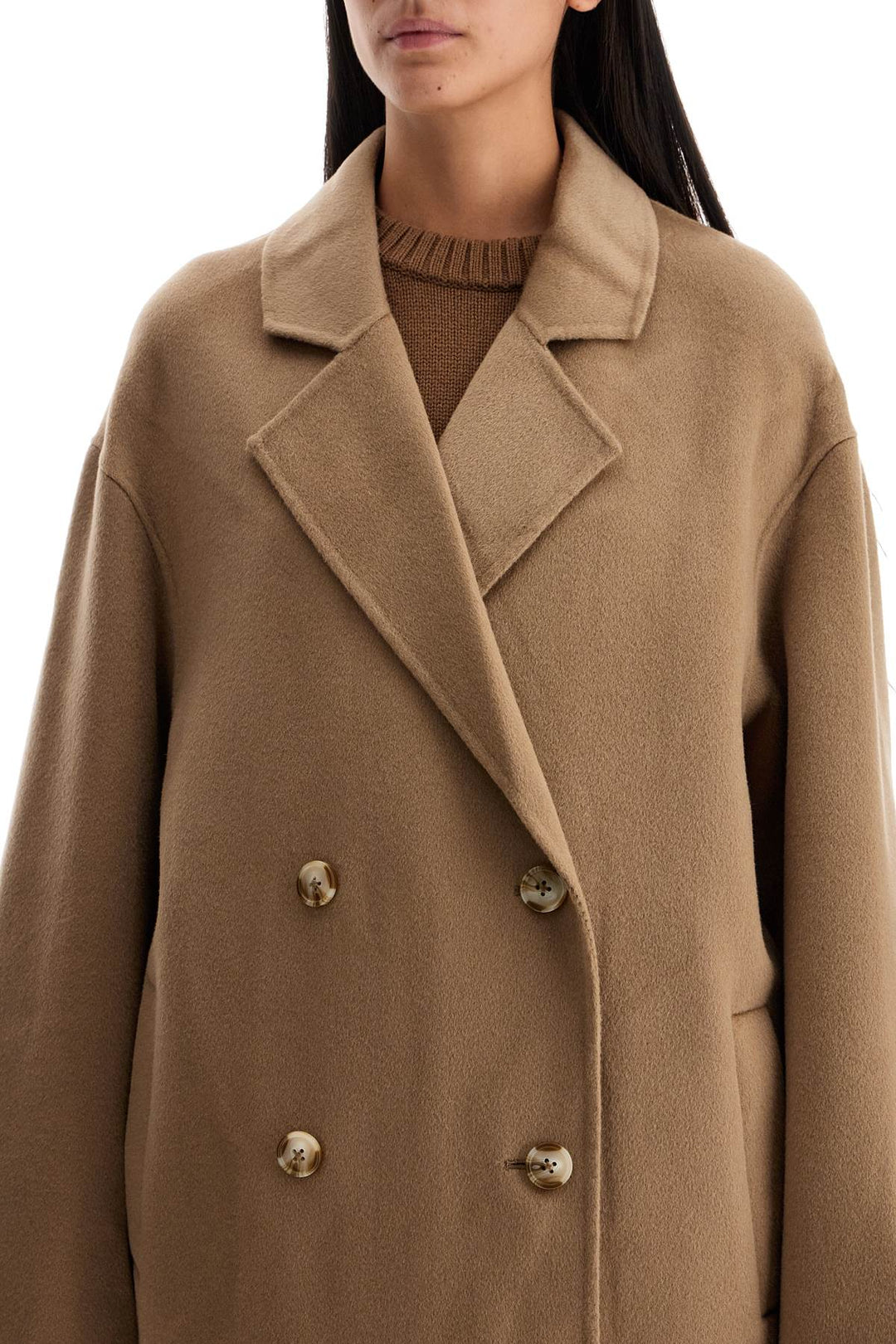 long wool and cashmere coat 'borne-3