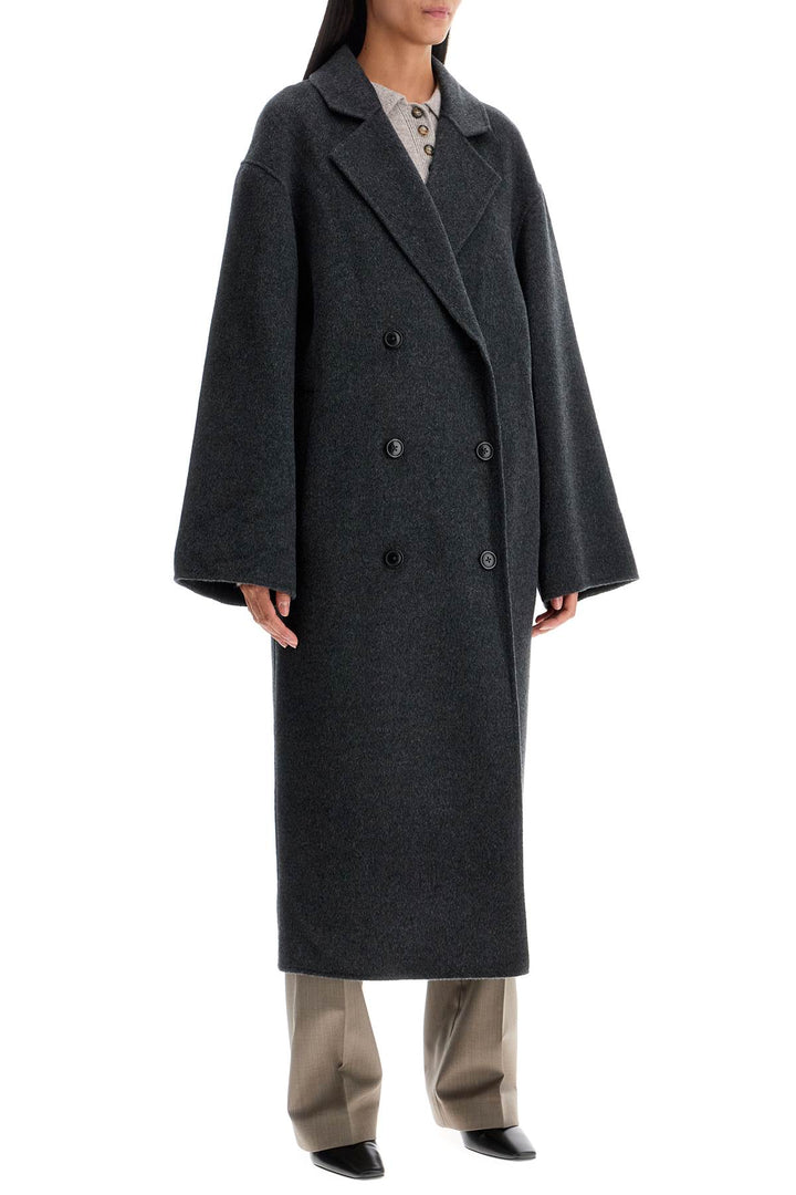 long wool and cashmere coat 'borne-1