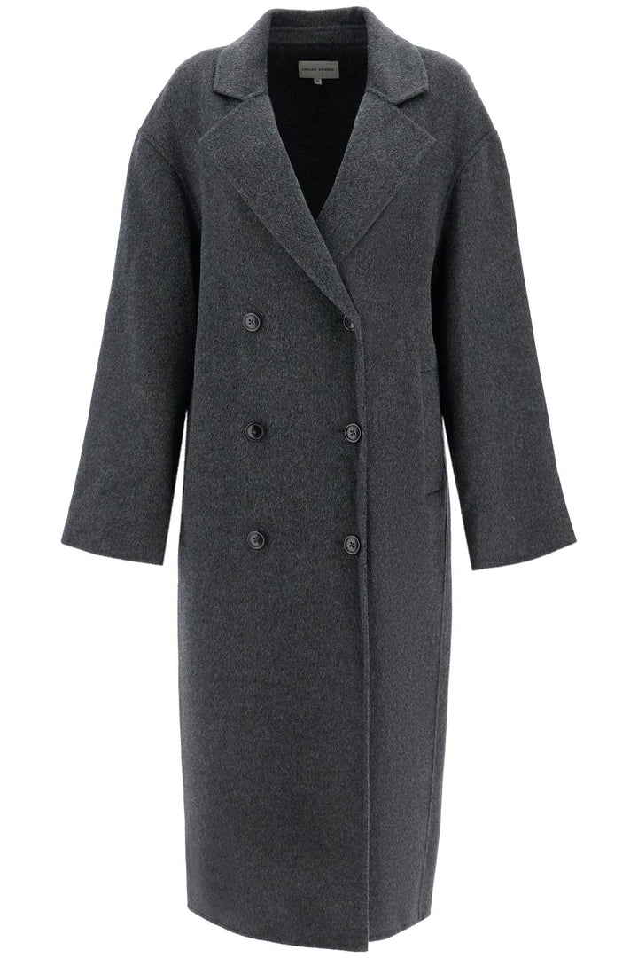 long wool and cashmere coat 'borne-0