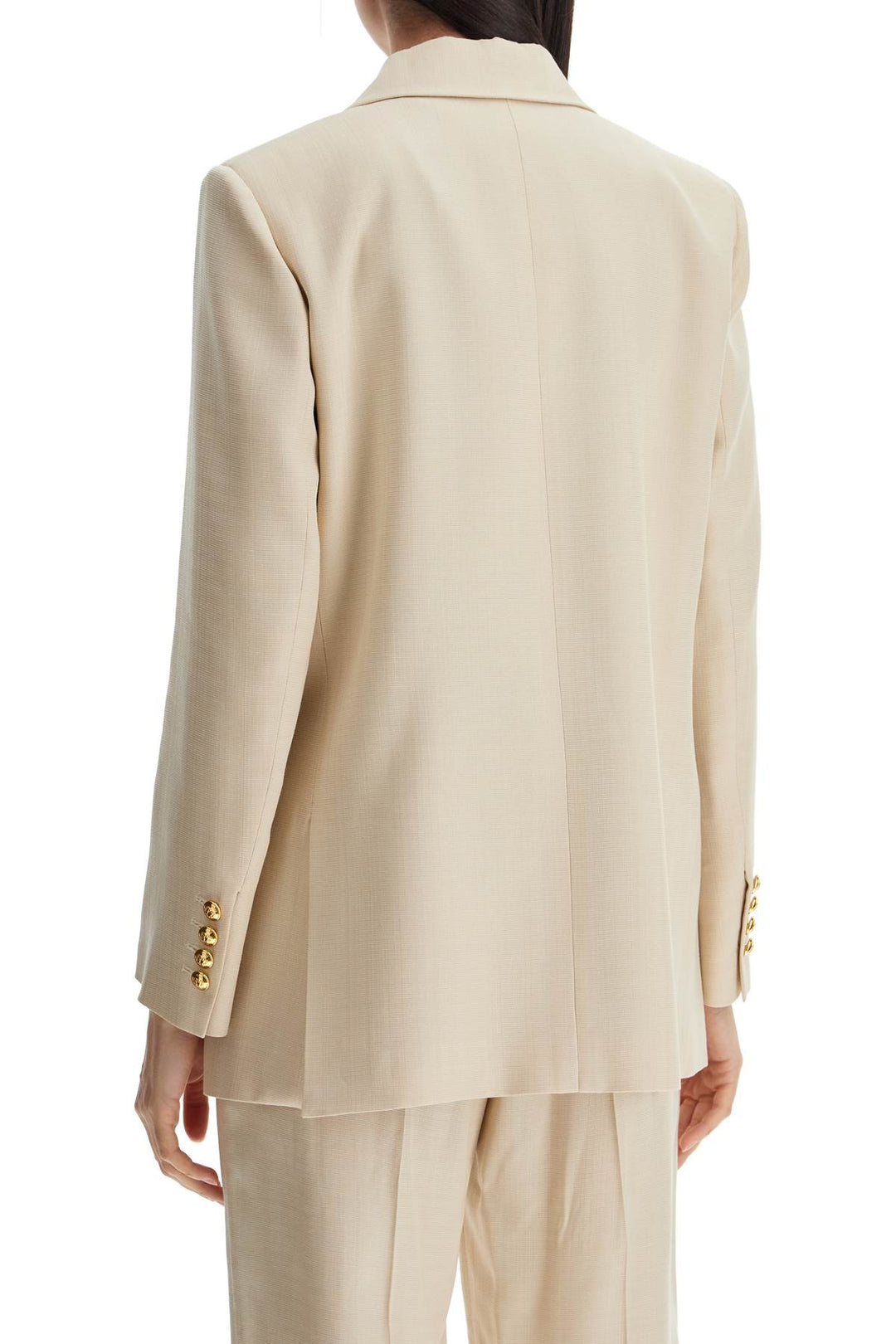 ivory double-breasted viscose blazer-2