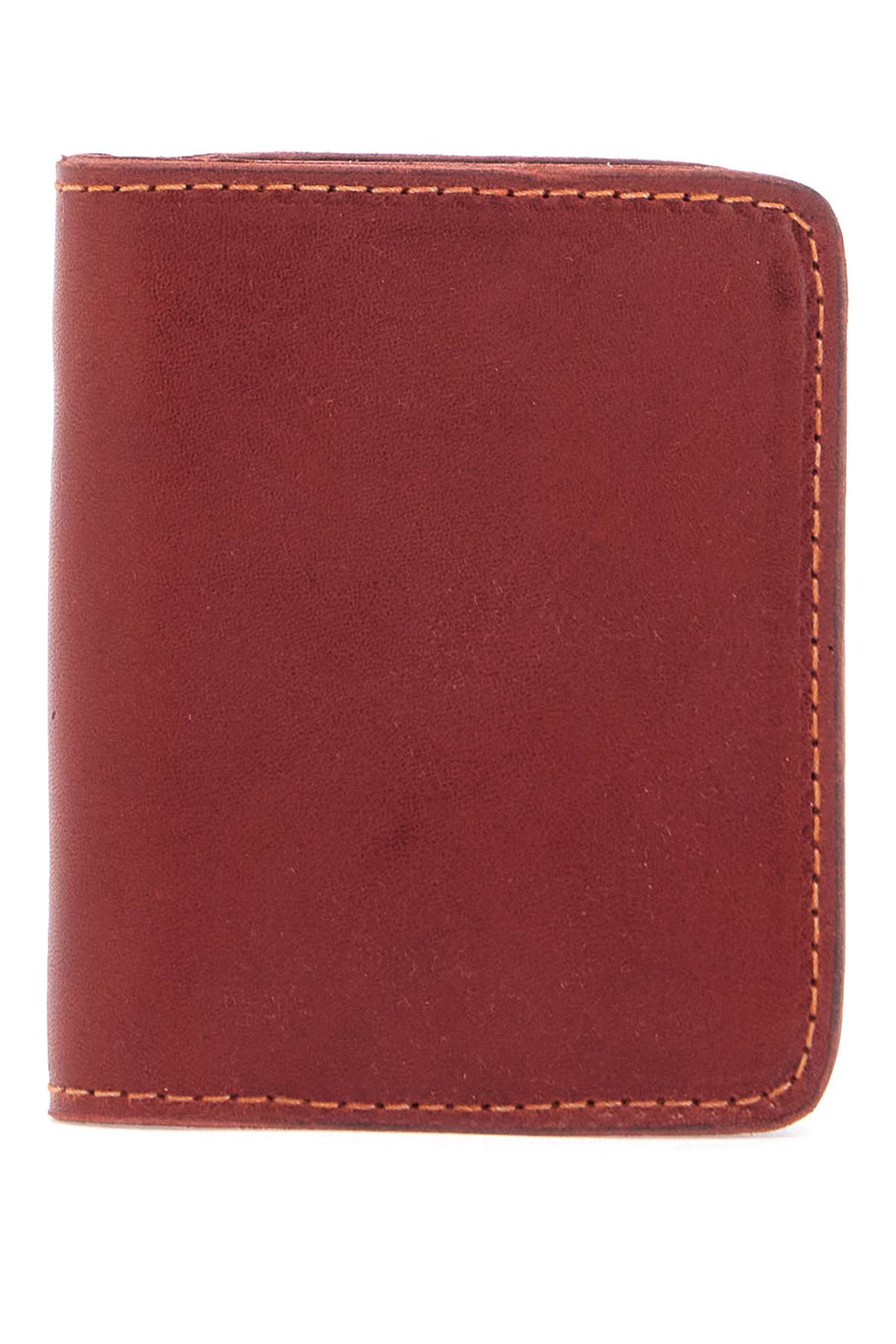 elegant red kangaroo leather wallet with card slots-0