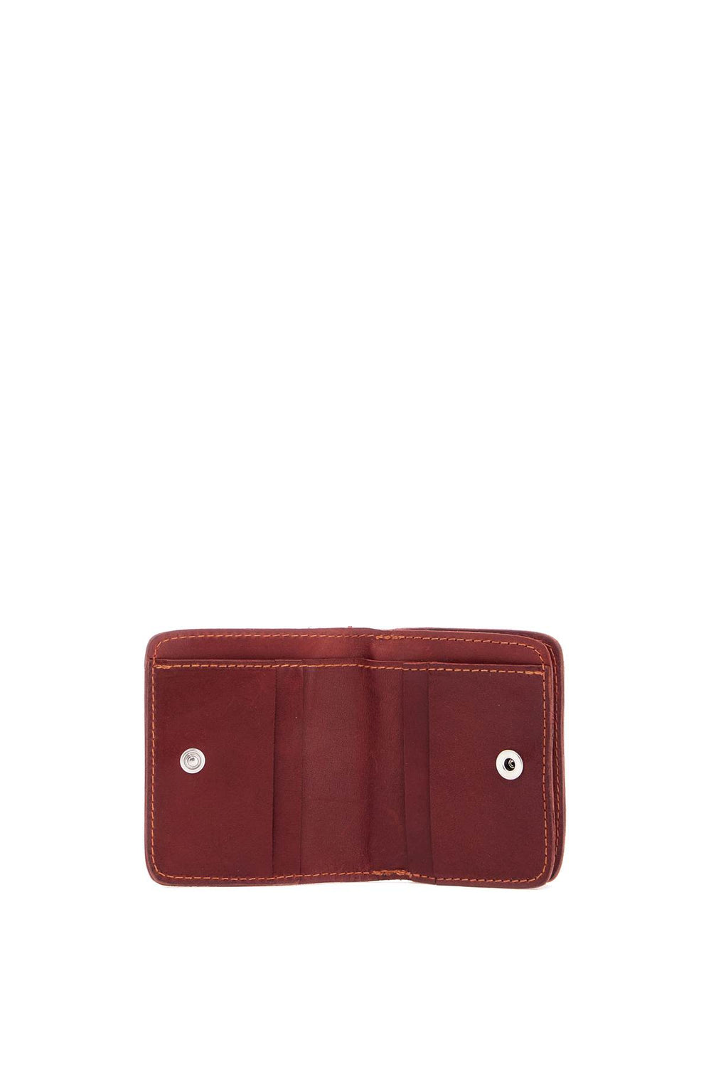 elegant red kangaroo leather wallet with card slots-1