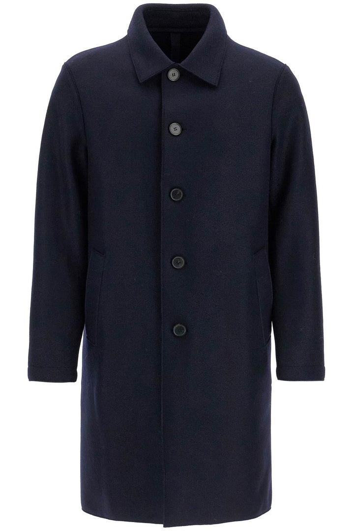 single-breasted pressed wool coat-0