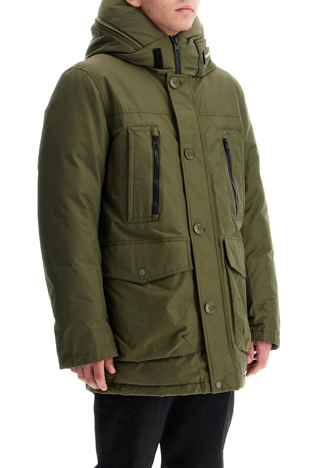 'arctic' parka in ramar fabric-1