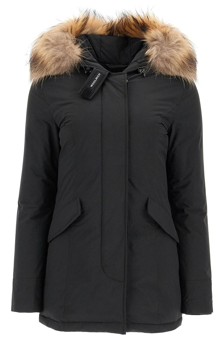 luxury arctic parka with fur-0