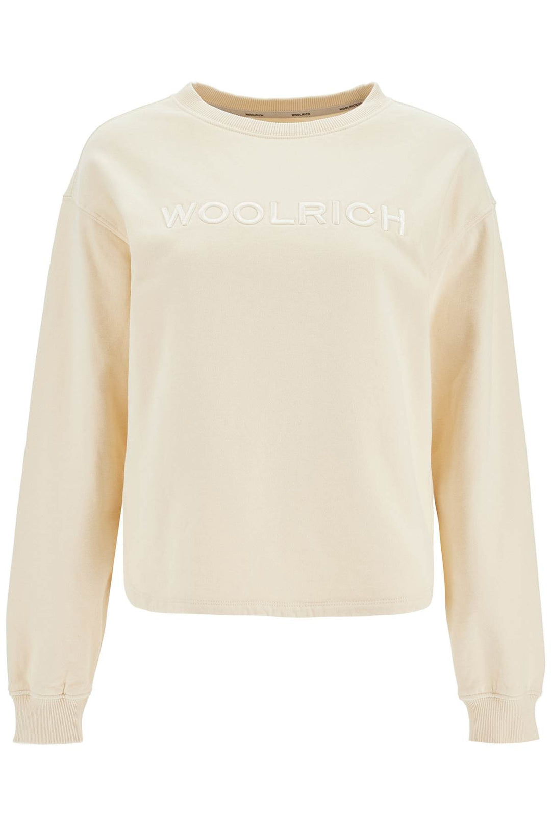 "embroidered logo crewneck-0