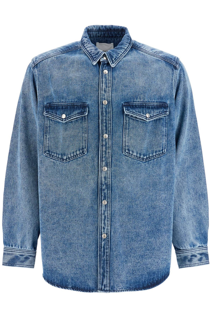 tailly denim overshirt-0