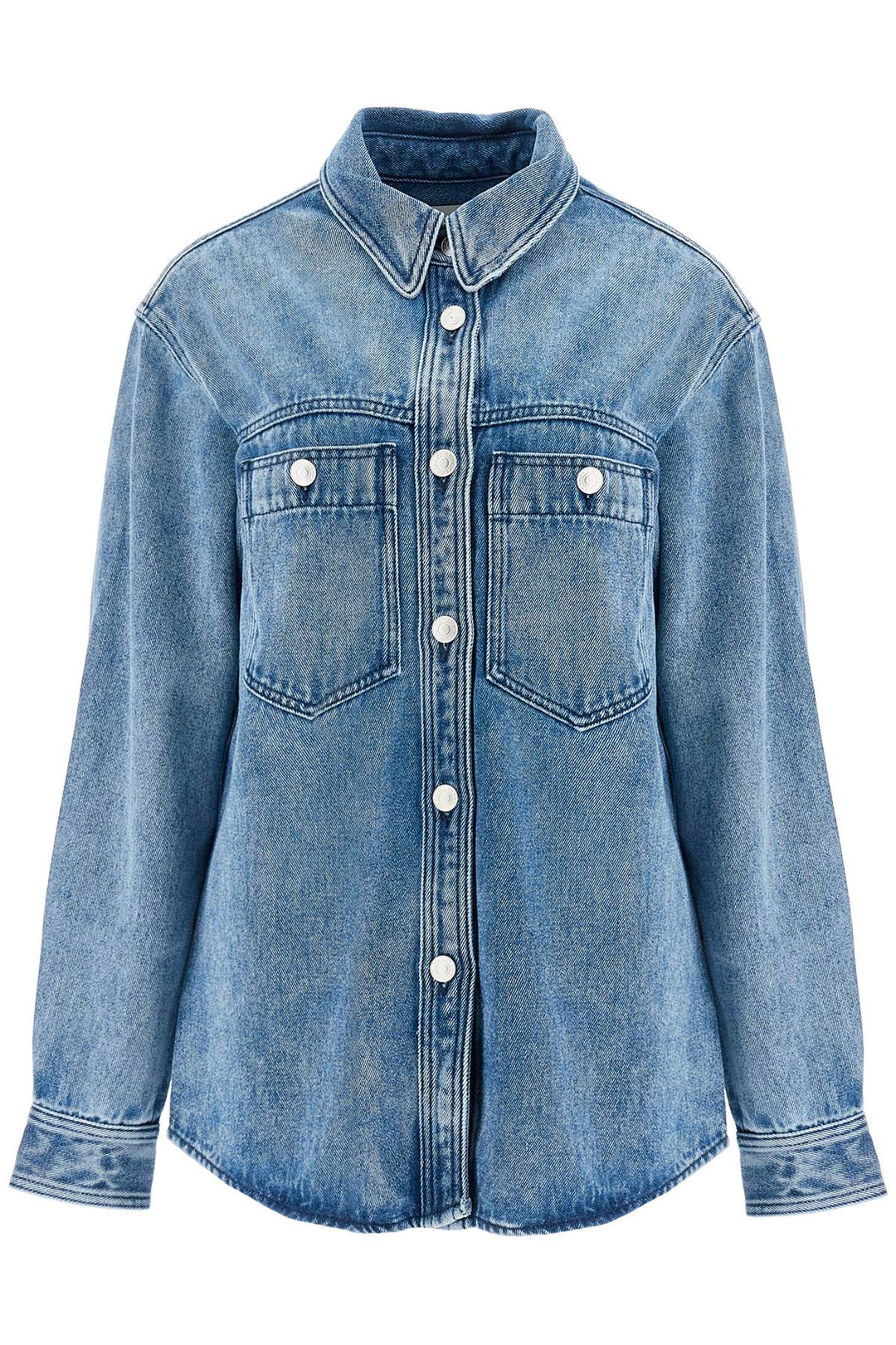 denim talbot button-up-0