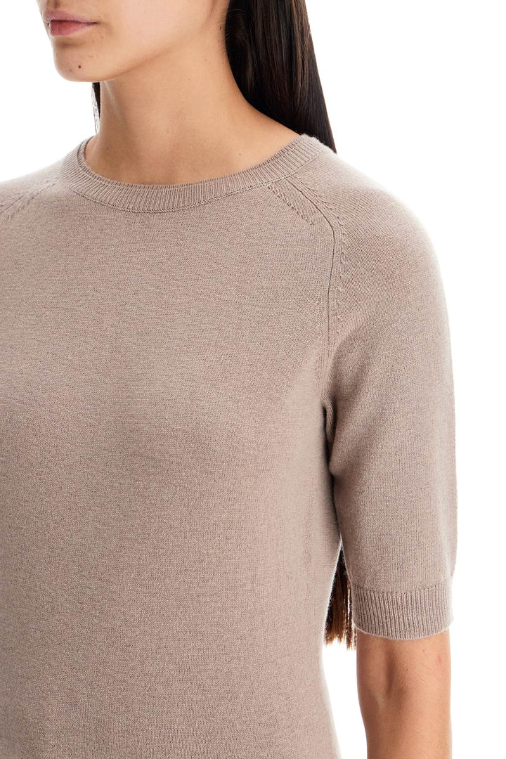 'wool and cashmere knit top 'c-3