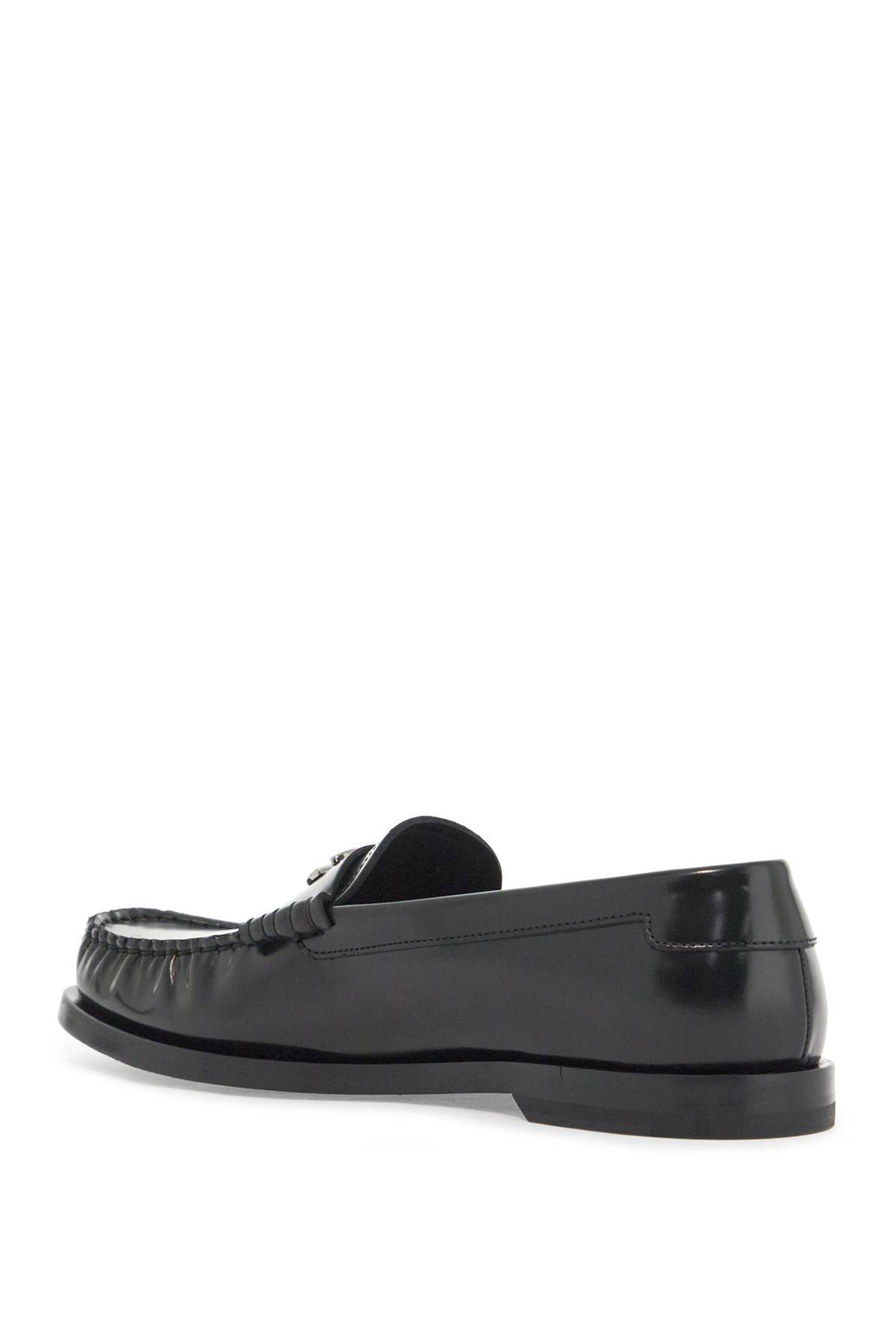 brushed leather loafers-2