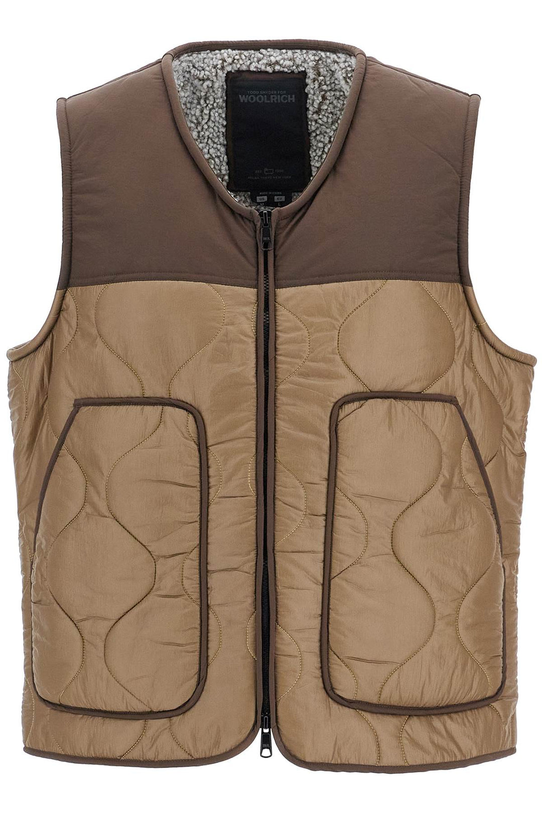 sherpa-lined vest by todd snyder-0