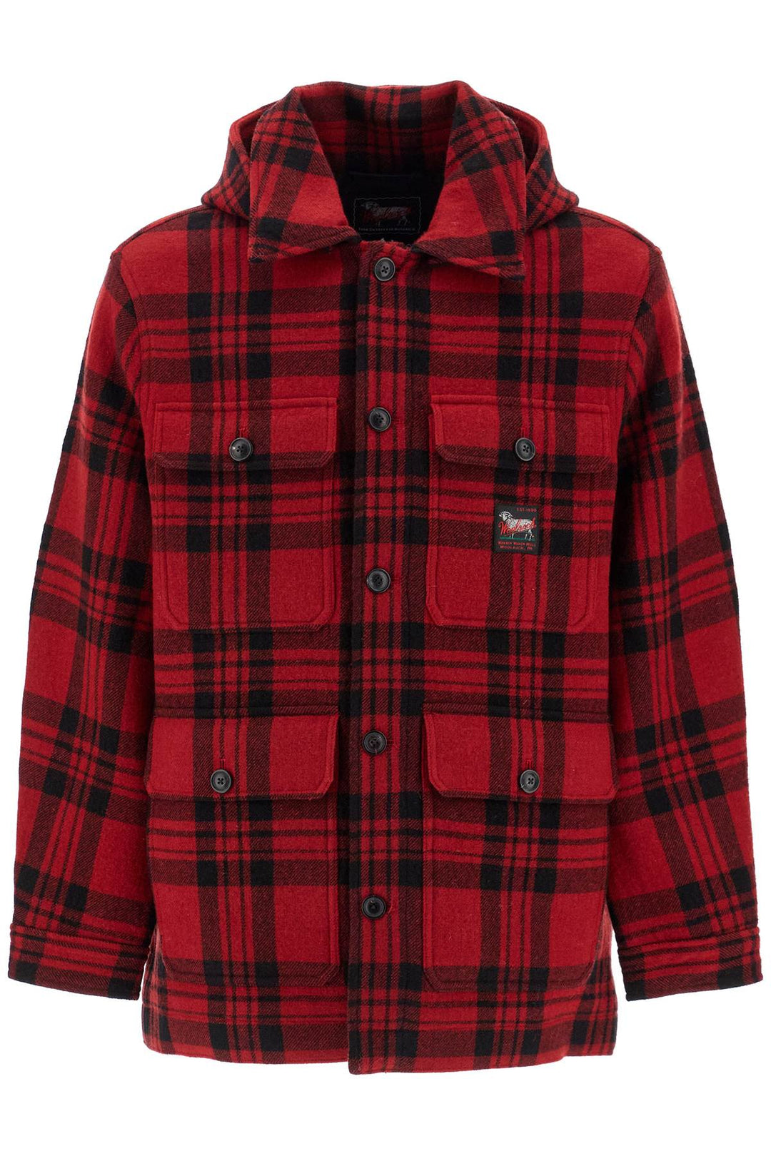 plaid cruiser hooded jacket-0