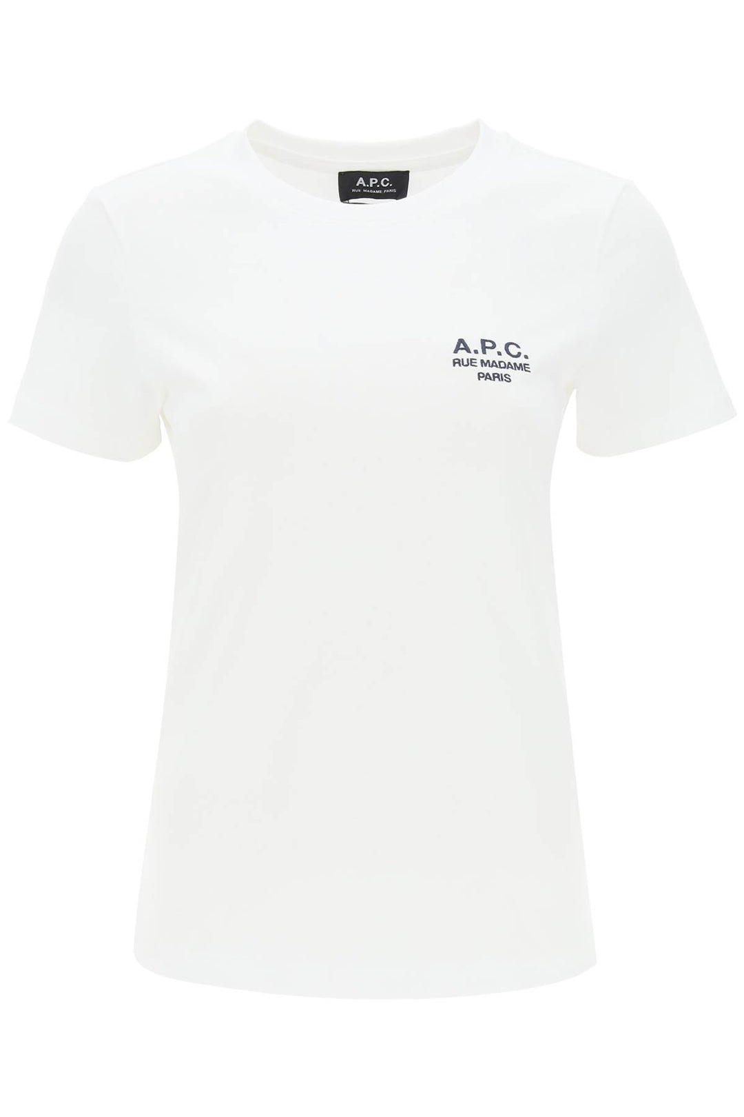 denise t-shirt with logo embroidery-0