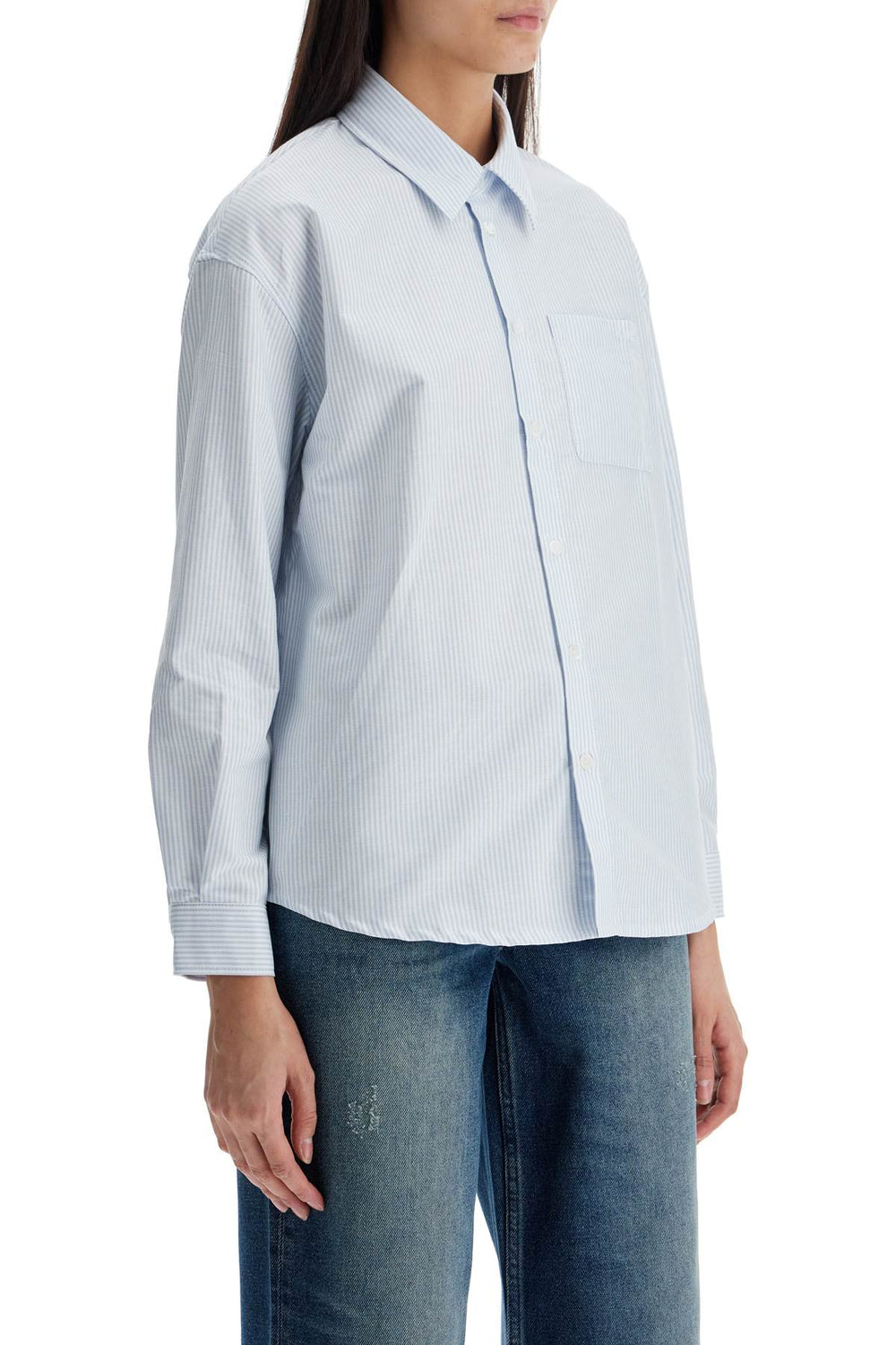 boyfriend shirt with pocket detail-1