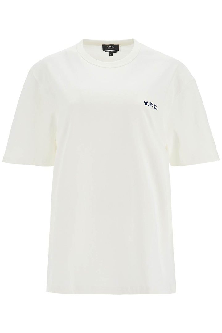 unisex boxy t-shirt in organic cotton white-0