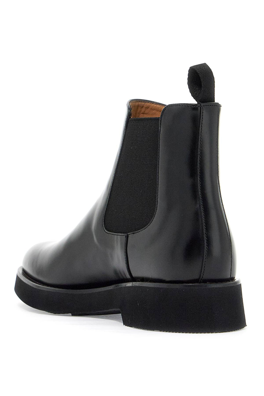 monmouth chelsea leather brushed ankle boots-2