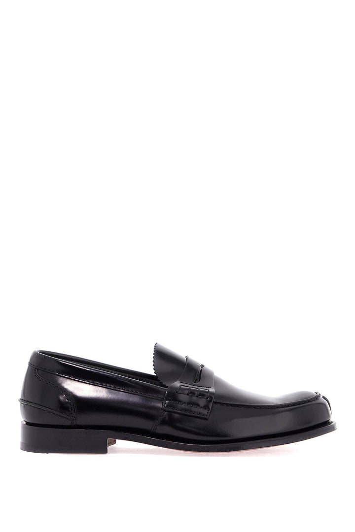 pembrey glossy leather loafers-0