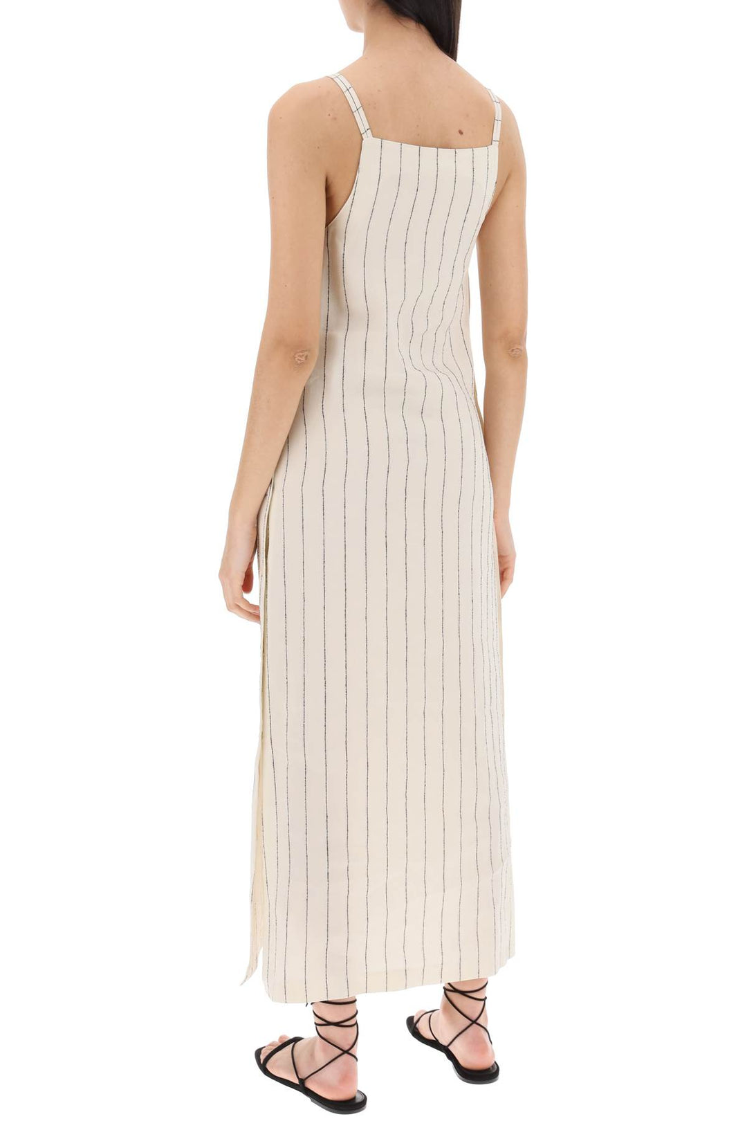 "striped sleeveless dress et-2