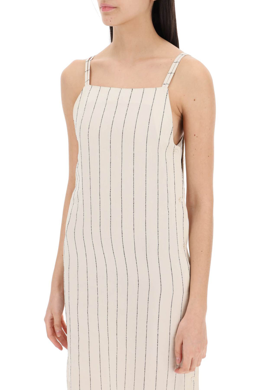 "striped sleeveless dress et-3