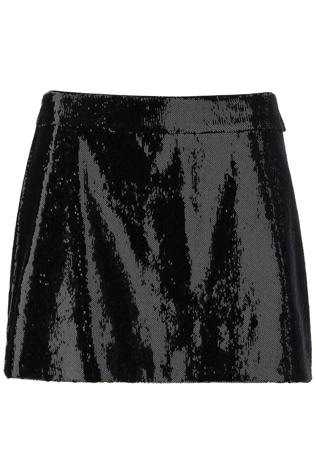 sequin mini skirt-0