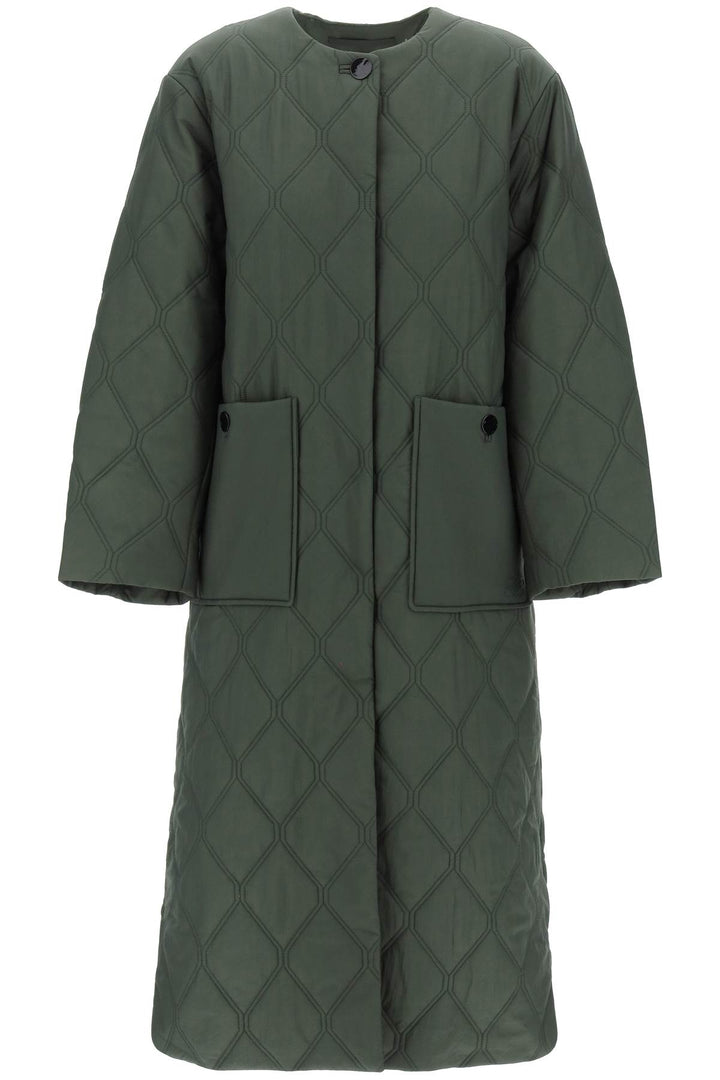 quilted midi coat-0