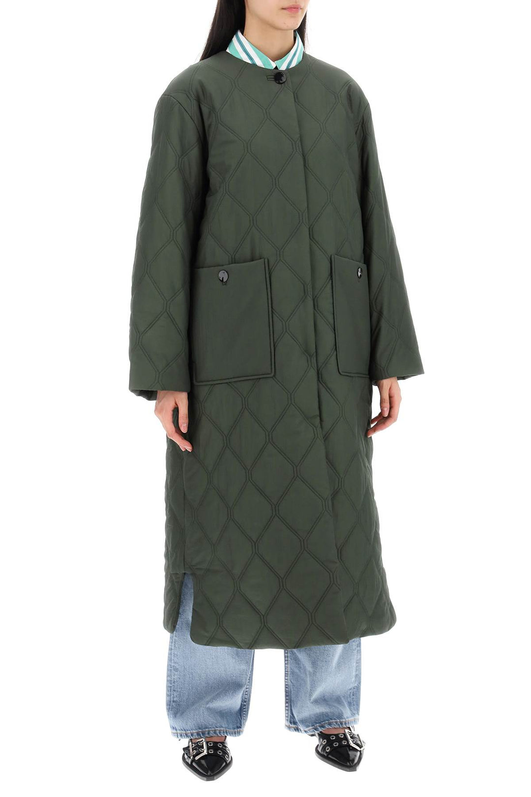 quilted midi coat-1